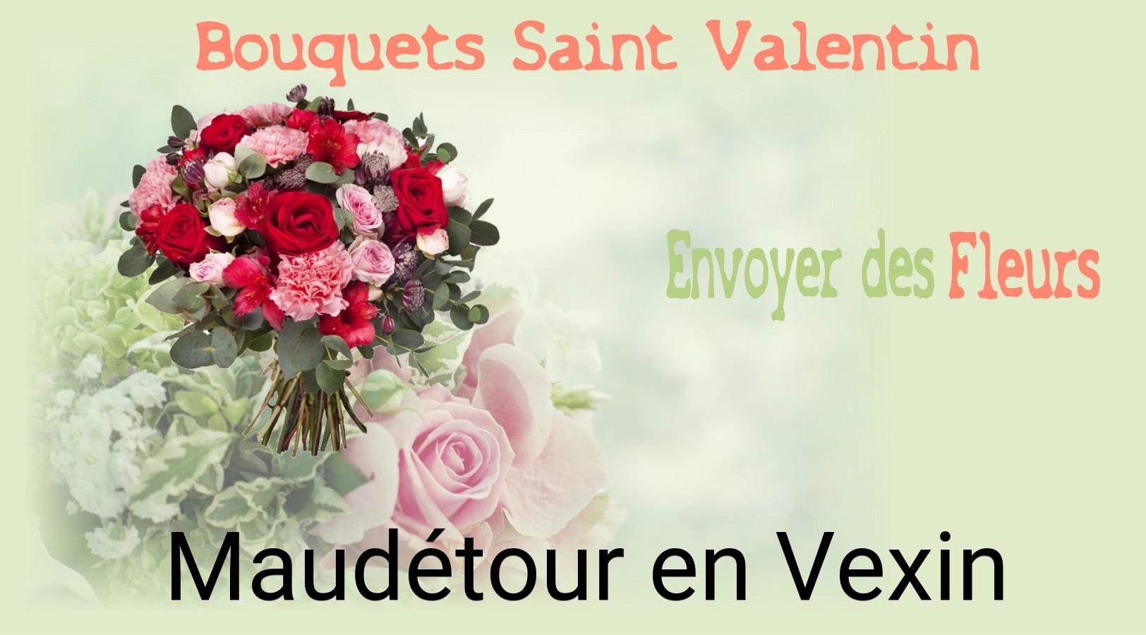 Roses de Saint-Valentin livrées à Maudétour-en-Vexin